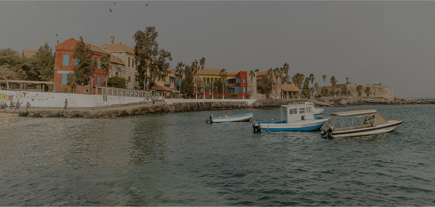Ndar beach in Senegal